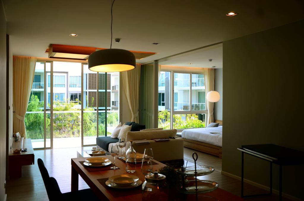 Huahin Luxury Beachfront Condo By Ml Habitación foto